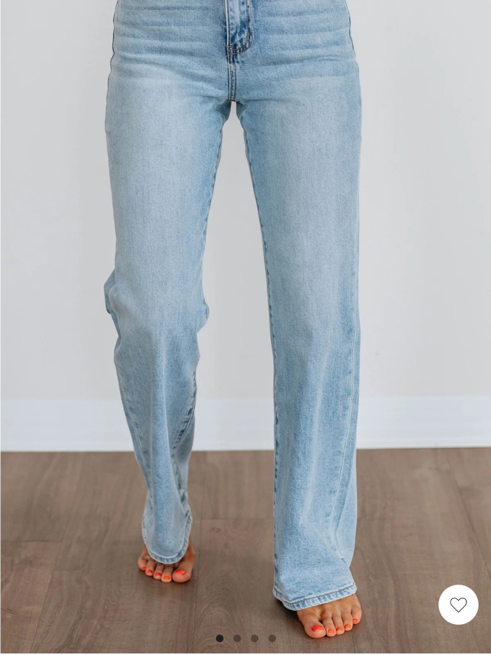 Leslie Vervet Jeans- Slim wide leg